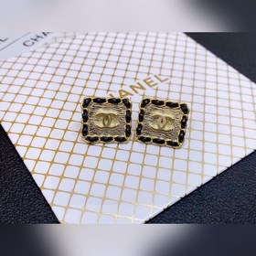 Chanel 2023 весна-лето, новые серьги с кожаным шнурком Очень прив