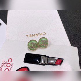 Chanel подержанные серьги с двойным логотипом. Оригинальная копия