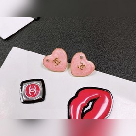 Chanel подержанные серьги с двойным логотипом. Оригинальная копия