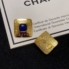 Новые серьги Chanel с двойной буквой C из серии Kangpeng в стиле 