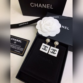 Новые серьги Chanel из чистого серебра 925 пробы с латунными элем