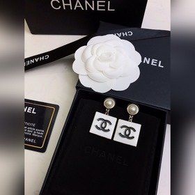Новые серьги Chanel из чистого серебра 925 пробы с латунными элем