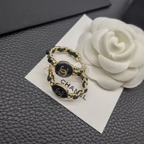 1880140  Z-модель Маленькие CHANEL Сережки-гвоздики с круглыми к