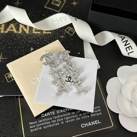 1880140  [Серьги Chanel с буквами C и звездой] Классические серь