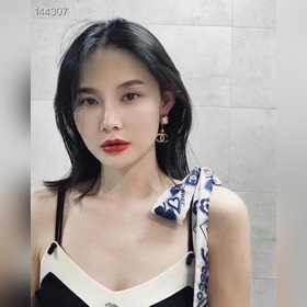 Номер XED05160   Серьги Chanel Gold Ball, модель Jennie, большо