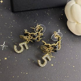 1880130 Z-модель, CHANEL, кристаллы Swarovski, кожаная подвеска, 