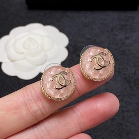 1880140 Chanel с двойным C, лаконичный ромбовидный круглый, прозр