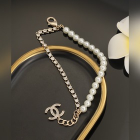 Классическая модель Chanel Популярный изысканный жемчужный двухсл