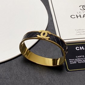 Новинка Chanel 2023, кожаный браслет, материал соответствует ориг