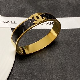 Новинка Chanel 2023, кожаный браслет, материал соответствует ориг