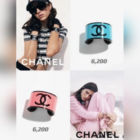 CHANEL Акриловый браслет bracelet jewelry 23ss Новая модель брасл