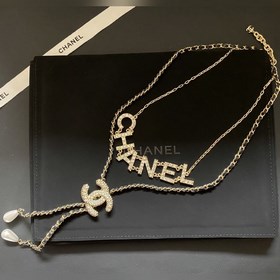 Серебряная цепочка для очков от Xinzhi Lei. Очень красивая, с вин