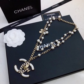 ZP-модель, CHANEL, жемчужное колье из двух рядов, элегантный изыс