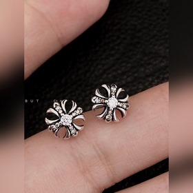 Различные ювелиры, винтажный крест с цирконием и бриллиантами, мо