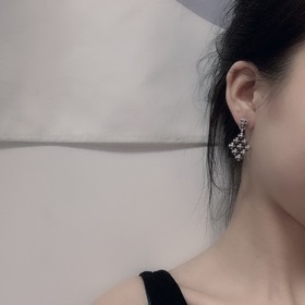 Chrome Hearts Серьги с ромбовидным крестом