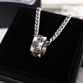 Кольцо и ожерелье можно носить отдельно.  Chrome Hearts Прекрасн