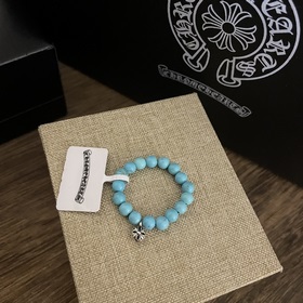 Специальная версия Chrome Hearts Крокс Сердце из бирюзы * Кольцо 