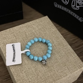 Специальная версия Chrome Hearts Крокс Сердце из бирюзы * Кольцо 