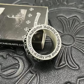 CHROME HEARTS Высококачественное кольцо с вращающимся крестом Ра