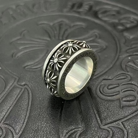 CHROME HEARTS Высококачественное кольцо с вращающимся крестом Ра