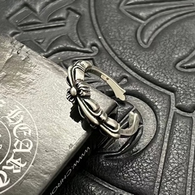 CHROME HEARTS Высококачественное кольцо с открытым сердечком Раз