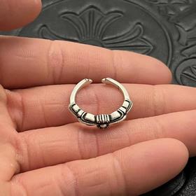 CHROME HEARTS Высококачественное кольцо с открытым сердечком Раз