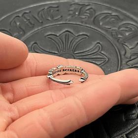 CHROME HEARTS Высококачественное кольцо с открытым сердечком Раз