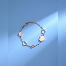 Браслет символом «Сердца, соединенные вместе» Браслет Chopard в ф