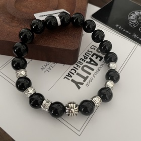 Специальная версия Chrome Hearts Черный сердолик * Многокомпонент