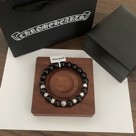 Специальная версия Chrome Hearts Черный сердолик * Многокомпонент