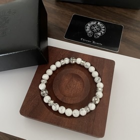 Специальная версия Chrome Hearts Кро, белый пирс, многокомпонентн
