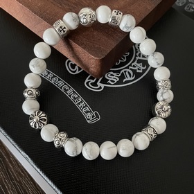 Специальная версия Chrome Hearts Кро, белый пирс, многокомпонентн