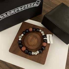 Специальная версия Chrome Hearts Черный сердолик Красный песчаник