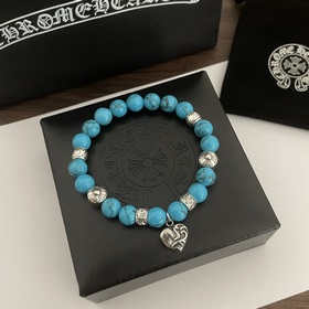 Специальная версия Chrome Hearts Кро, бирюза, подвеска в форме се
