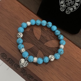 Специальная версия Chrome Hearts Кро, бирюза, подвеска в форме се