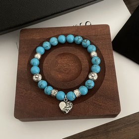 Специальная версия Chrome Hearts Кро, бирюза, подвеска в форме се
