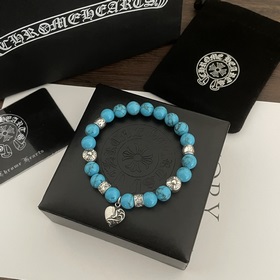 Специальная версия Chrome Hearts Кро, бирюза, подвеска в форме се