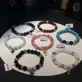 Специальная версия Chrome Hearts с черным халхутом и бирюзой, бра