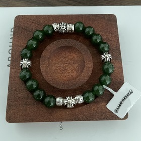Специальная версия Chrome Hearts с зеленым малахитом и множеством