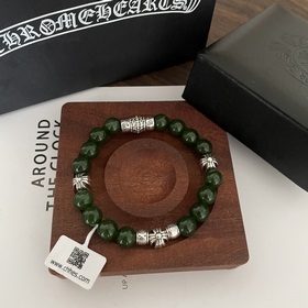 Специальная версия Chrome Hearts с зеленым малахитом и множеством