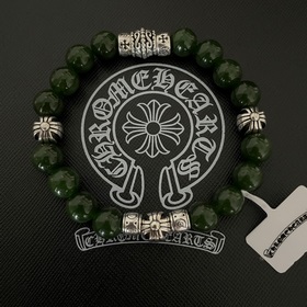 Специальная версия Chrome Hearts с зеленым малахитом и множеством