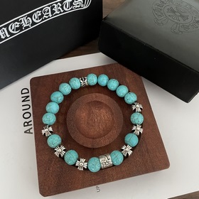 Специальная версия Chrome Hearts с бирюзой и множеством элементов