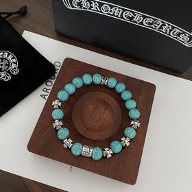 Специальная версия Chrome Hearts с бирюзой и множеством элементов