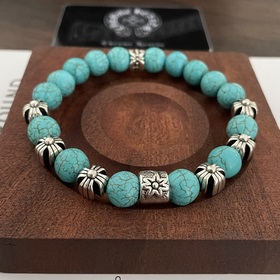 Специальная версия Chrome Hearts с бирюзой и множеством элементов