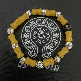 Специальная версия Chrome Hearts Браслет из янтаря и бамбука * Бр