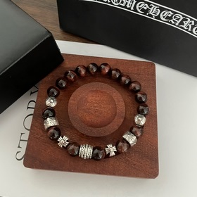 Специальная версия Chrome Hearts с красным тигровым глазом и множ