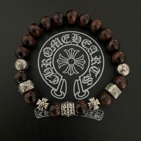 Специальная версия Chrome Hearts с красным тигровым глазом и множ