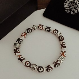 Специальная версия Chrome Hearts Браслет с кошачьим глазом и множ