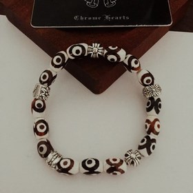 Специальная версия Chrome Hearts Браслет с кошачьим глазом и множ