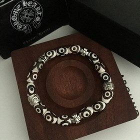 Специальная версия Chrome Hearts Браслет с кошачьим глазом и множ